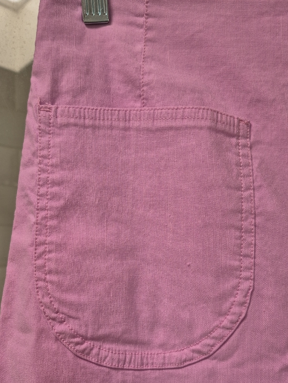 NWT Anthropologie Maeve Colette Pink Pants Bottom Ruffle Sz 28 $130 - Picture 2 of 7